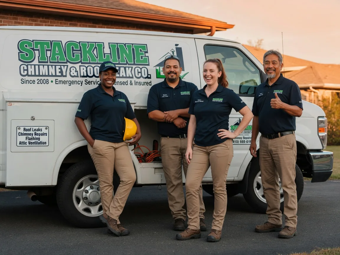 Chimney flashing repair company in Weir, KS